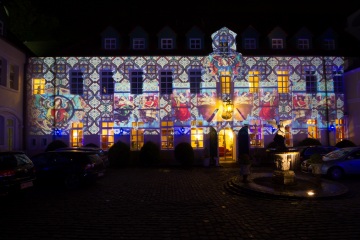 Recklinghausen leuchtet 2013 - Die Engelsburg - 01