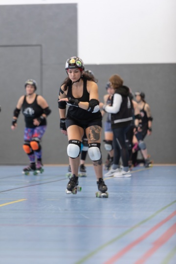 Bootcamp Miracle Wips 2020 zu besuch bei den Zombi Rollergirlz in Münster