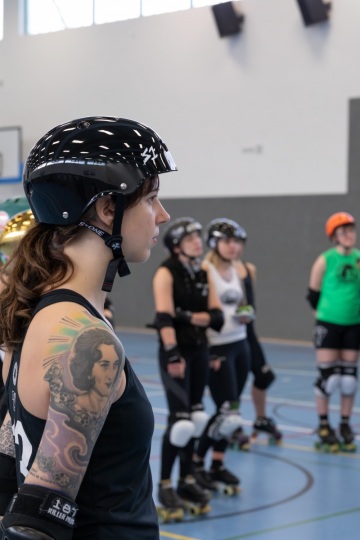 Bootcamp Miracle Wips 2020 zu besuch bei den Zombi Rollergirlz in Münster