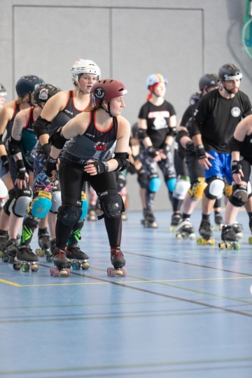 Bootcamp Miracle Wips 2020 zu besuch bei den Zombi Rollergirlz in Münster