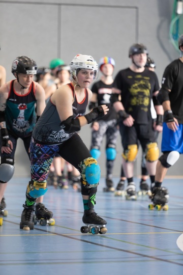 Bootcamp Miracle Wips 2020 zu besuch bei den Zombi Rollergirlz in Münster