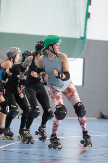 Bootcamp Miracle Wips 2020 zu besuch bei den Zombi Rollergirlz in Münster