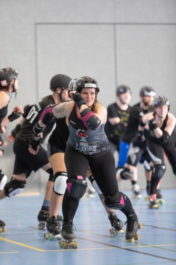 Bootcamp Miracle Wips 2020 zu besuch bei den Zombi Rollergirlz in Münster