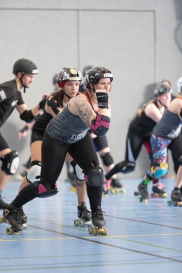 Bootcamp Miracle Wips 2020 zu besuch bei den Zombi Rollergirlz in Münster