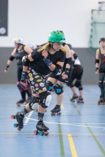 Bootcamp Miracle Wips 2020 zu besuch bei den Zombi Rollergirlz in Münster