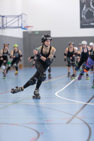 Bootcamp Miracle Wips 2020 zu besuch bei den Zombi Rollergirlz in Münster