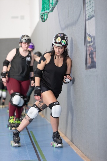 Bootcamp Miracle Wips 2020 zu besuch bei den Zombi Rollergirlz in Münster