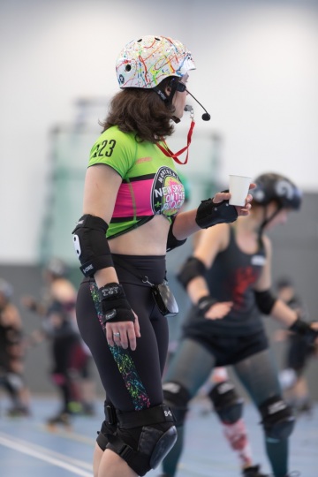 Bootcamp Miracle Wips 2020 zu besuch bei den Zombi Rollergirlz in Münster