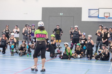 Bootcamp Miracle Wips 2020 zu besuch bei den Zombi Rollergirlz in Münster