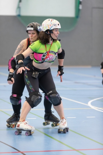 Bootcamp Miracle Wips 2020 zu besuch bei den Zombi Rollergirlz in Münster
