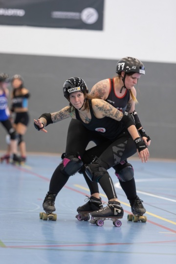 Bootcamp Miracle Wips 2020 zu besuch bei den Zombi Rollergirlz in Münster