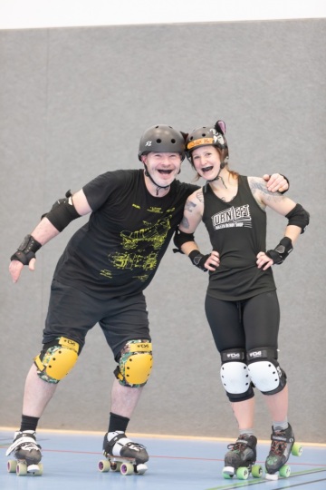 Bootcamp Miracle Wips 2020 zu besuch bei den Zombi Rollergirlz in Münster
