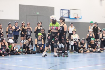 Bootcamp Miracle Wips 2020 zu besuch bei den Zombi Rollergirlz in Münster