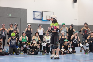 Bootcamp Miracle Wips 2020 zu besuch bei den Zombi Rollergirlz in Münster
