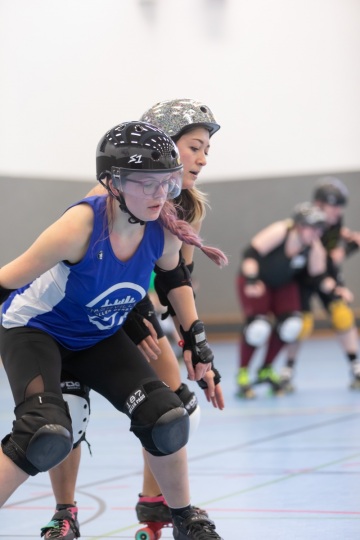 Bootcamp Miracle Wips 2020 zu besuch bei den Zombi Rollergirlz in Münster