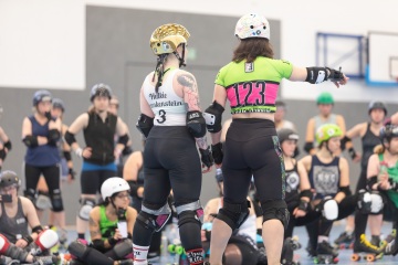 Bootcamp Miracle Wips 2020 zu besuch bei den Zombi Rollergirlz in Münster