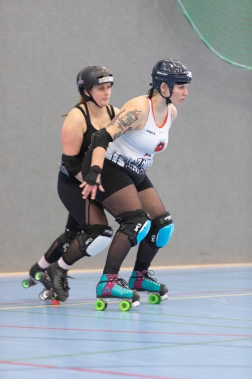 Bootcamp Miracle Wips 2020 zu besuch bei den Zombi Rollergirlz in Münster