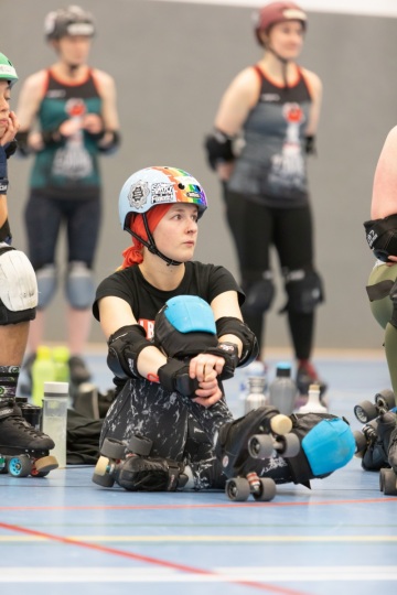 Bootcamp Miracle Wips 2020 zu besuch bei den Zombi Rollergirlz in Münster