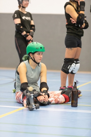 Bootcamp Miracle Wips 2020 zu besuch bei den Zombi Rollergirlz in Münster