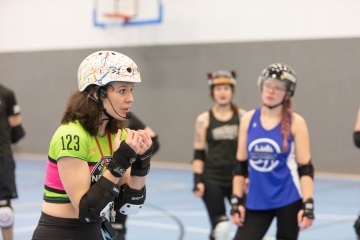 Bootcamp Miracle Wips 2020 zu besuch bei den Zombi Rollergirlz in Münster