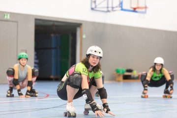 Bootcamp Miracle Wips 2020 zu besuch bei den Zombi Rollergirlz in Münster