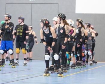 Bootcamp Miracle Wips 2020 zu besuch bei den Zombi Rollergirlz in Münster