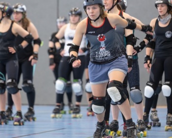Bootcamp Miracle Wips 2020 zu besuch bei den Zombi Rollergirlz in Münster