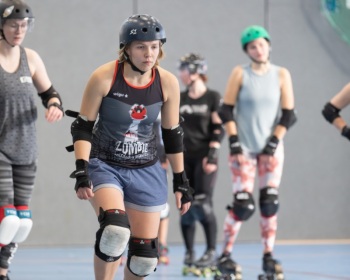 Bootcamp Miracle Wips 2020 zu besuch bei den Zombi Rollergirlz in Münster