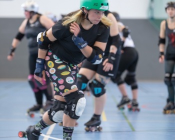 Bootcamp Miracle Wips 2020 zu besuch bei den Zombi Rollergirlz in Münster