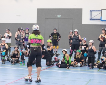 Bootcamp Miracle Wips 2020 zu besuch bei den Zombi Rollergirlz in Münster