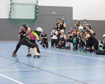 Bootcamp Miracle Wips 2020 zu besuch bei den Zombi Rollergirlz in Münster