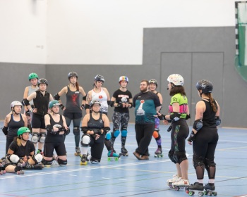 Bootcamp Miracle Wips 2020 zu besuch bei den Zombi Rollergirlz in Münster