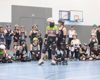 Bootcamp Miracle Wips 2020 zu besuch bei den Zombi Rollergirlz in Münster