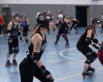 Bootcamp Miracle Wips 2020 zu besuch bei den Zombi Rollergirlz in Münster