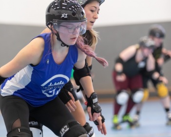 Bootcamp Miracle Wips 2020 zu besuch bei den Zombi Rollergirlz in Münster