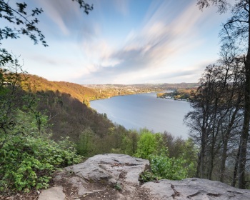 Mit Blick auf den See