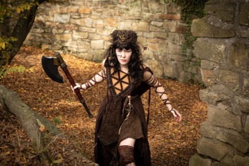 Nele Phon im LARP Kostume