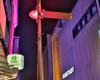 Recklinghausen leuchtet 2015 - HDR - Info - Point