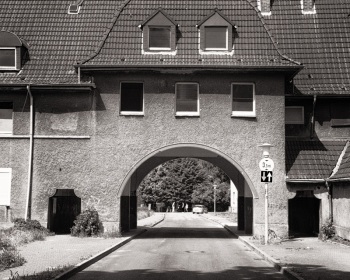 Durchfahrt zu Zechensiedlung