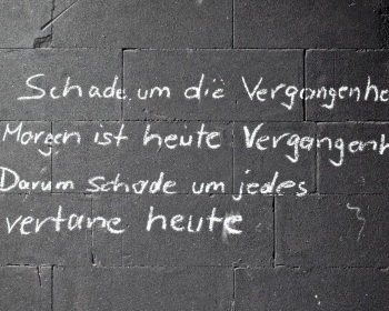 Morgen ist heute Vergangenheit