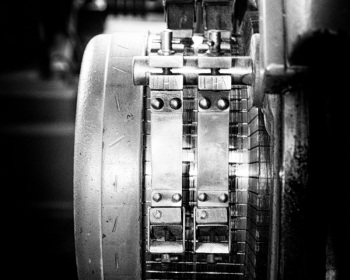 Schleifkontakte eines Elektromotors